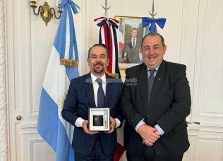 Cooperación internacional: Juan Pablo Poletti se reunió con el embajador de Francia en Argentina