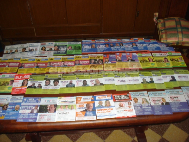 57 boletas de precandidatos a Diputados Nacionales en Santa Fe por 17 espacios