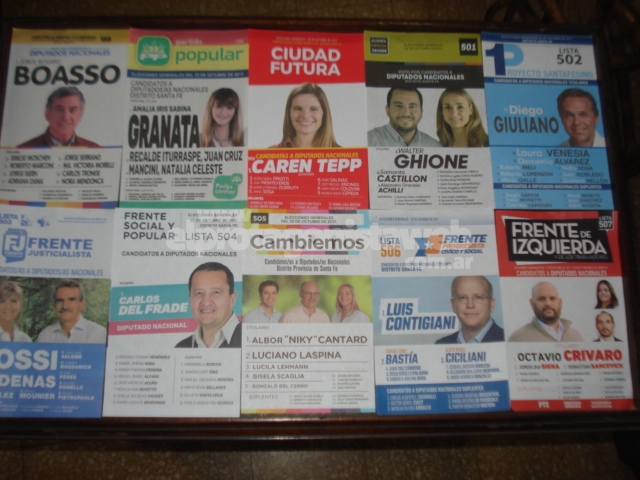 Elecciones Generales 2017 en Santa Fe por 9 bancas de Diputados Nacionales