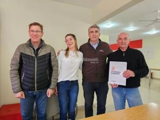 Borla destacó el comienzo de las obras e inversiones en localidades del Dpto. San Justo