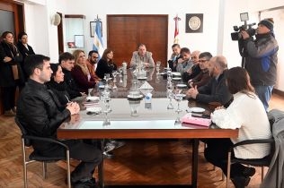 El intendente recibió a los concejales electos en las últimas elecciones generales