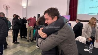Esteban Motta acompañó el sorteo de viviendas en Piamonte: ''Hoy son 12 sueños que se concretan''