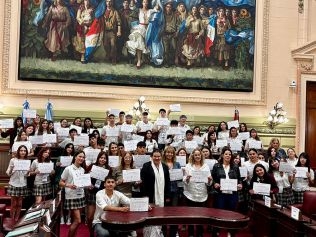La Diputada Castellani destaca la participación de los jóvenes en la política