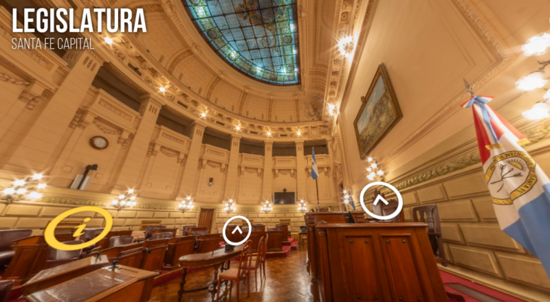 El Senado lanza una propuesta de visitas virtuales 360º
