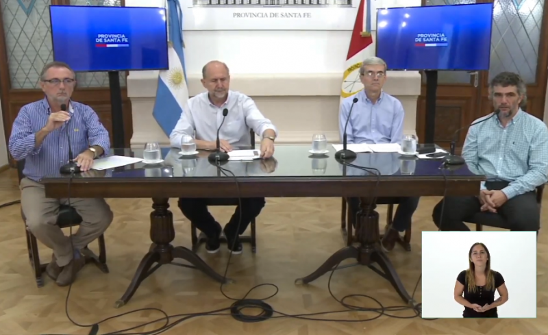 Omar Perotti y Walter Agosto remitieron el Proyecto de Presupuesto General de Gastos y Cálculo de Recursos para el ejercicio 2024