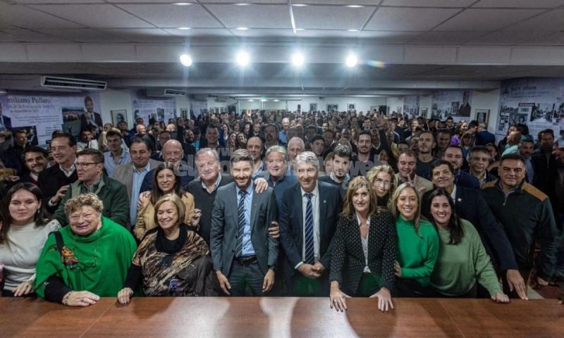 Felipe Michlig asumió su 4to. mandato como Pte. de la UCR Provincial y quedó inaugurado el ''Salón de actos Raúl Alfonsín''