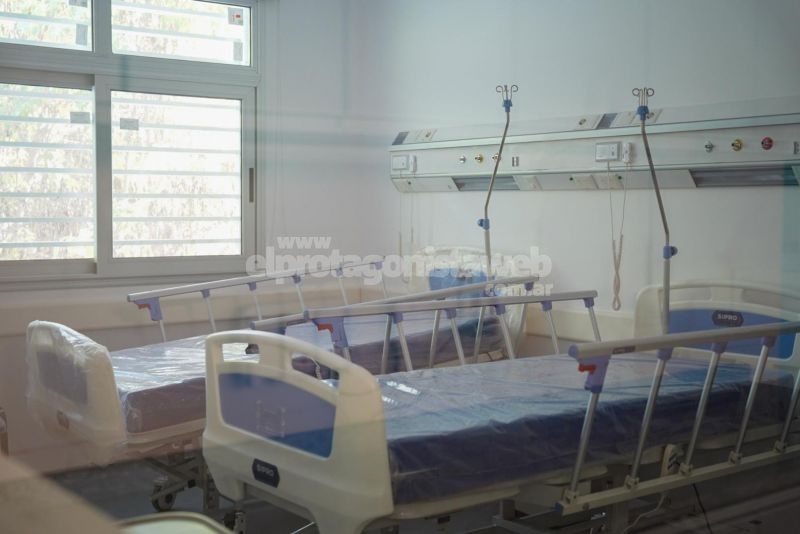 Hospital Sayago: las obras para el nuevo pabellón de internación presentan un 90 % de avance