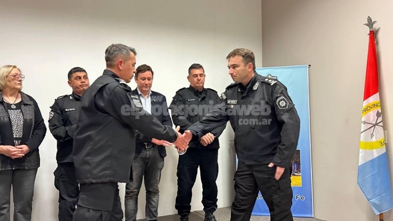 Esteban Motta acompañó la asunción de Daniel Almada como nuevo jefe de la UR XVIII
